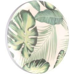 7748/EL PALE SN Светильник светодиодный потолочный пластик/белый/зеленый LED 70Вт 3000-6000К D480 IP43 пульт ДУ FLORI