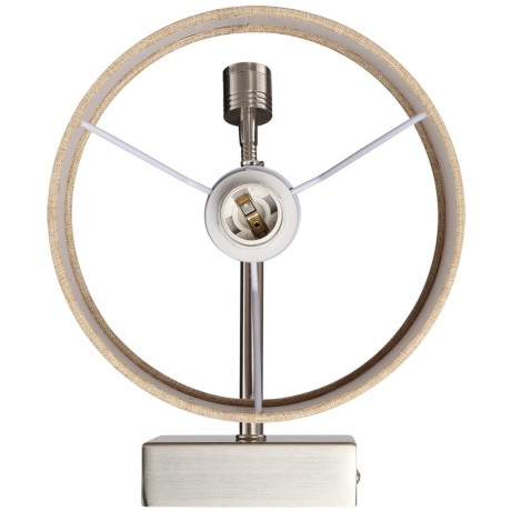 8250/2W MODERNI LN25 000 никель/бежевый, металл/текстиль бра Е14 40W+ LED 3W 4000K 220V NIKKI