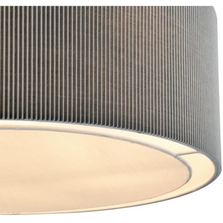 8111/5 MODERNI LN25 хром/серый, металл/текстиль Люстра подвесная E14 5*40W 220V ZIGRISA