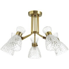 Люстра потолочная Lumion 3704/5C JACKIE под лампы 5xE14 5*40W
