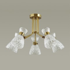 Люстра потолочная Lumion 3704/5C JACKIE под лампы 5xE14 5*40W