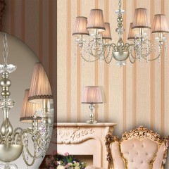 Настольная лампа с хрусталем Aurelia 3390/1T