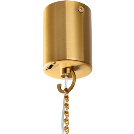 Odeon Light PARMA 6672/10L Подвесной LED-светильник в стиле модерн, 10Вт, 800 Лм, CCT переключатель цветовой температуры на основании 3000/3500/4000К, CRI90, 220В, IP20, белый алебастр и бронзовый металл, высота 1930 мм, диаметр 73 мм