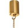 Odeon Light PARMA 6672/10L Подвесной LED-светильник в стиле модерн, 10Вт, 800 Лм, CCT переключатель цветовой температуры на основании 3000/3500/4000К, CRI90, 220В, IP20, белый алебастр и бронзовый металл, высота 1930 мм, диаметр 73 мм