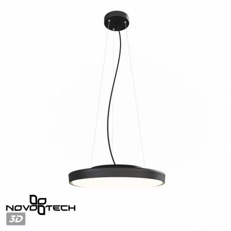 359290 STREET NT24 000 черный Светильник ландшафтный подвесной, длина провода 1.5м IP54 LED 32W 220-240V 4000K 4090Лм VIRTUO