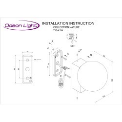 Фасадный светильник IP65 LED 1*G9 LED*5W 220-240V VIVA 7124/1W