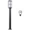 Уличный наземный светильник Novotech 370776 ZEBRA IP54 под лампу 1xE27 18W