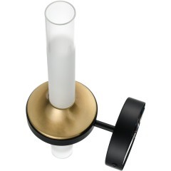 8112/2W NEOCLASSI LN25 черный/бронза/прозрачный, металл/стекло Бра G9 2*30W 220V TAMARESA