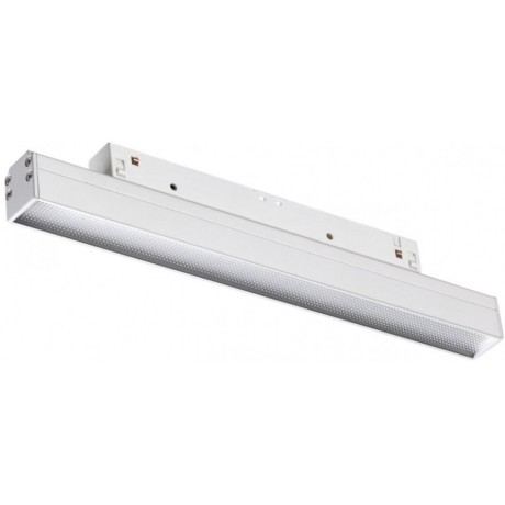 358413 Трековый светодиодный светильник Novotech Flum CRI90+ 4000К 960Лм 120° 12W