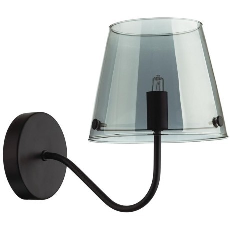 6570/1W MODERNI LN24 черный/дымчатый/металл/стекло Бра G9 1*20W 220V SMOKY