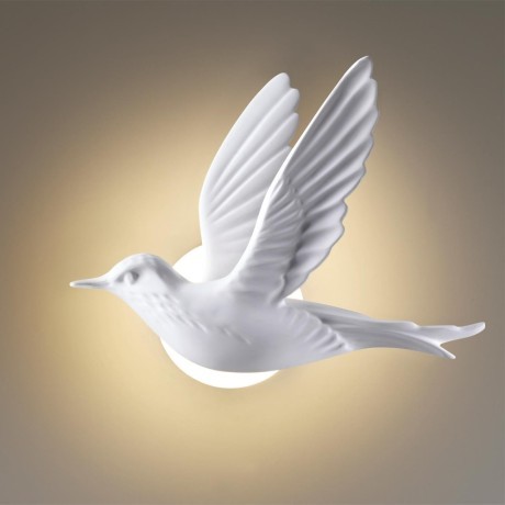 Настенный гипсовый светильник Odeon Light LED 3W 122Лм 3000K COLOMBELLA 4341/3WLA