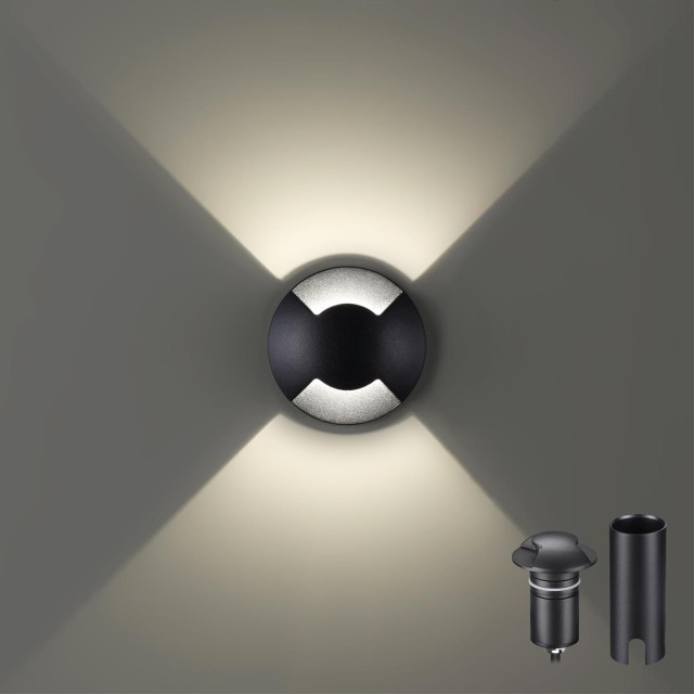 Встраиваемый грунтовый светильник IP67 LED 3W 4000K 12V/24V Odeon Light WALD 6662/2GL