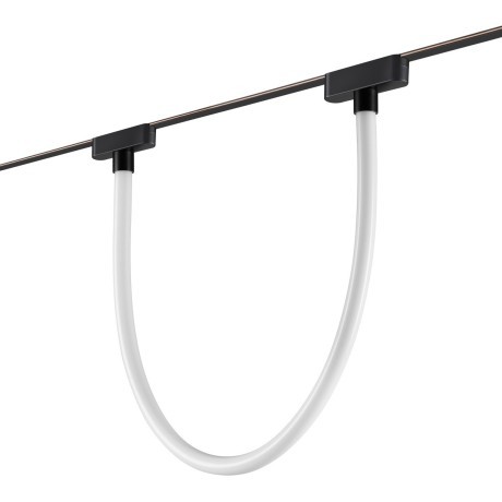 359476 Трековый ременный светодиодный SMART светильник c доп. механическим перекл. цветности Novotech EASY CRI90+ 3000-6000К 580Лм 360° 14W TUYA, Алиса, Wi-Fi