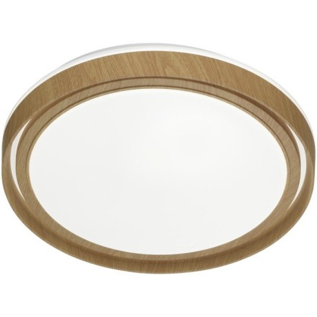 Светильник пластик/корич. под дер. LED 48Вт 4000K D390 IP43 Sonex RUX WOOD 7640/DL