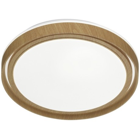 Светильник пластик/корич. под дер. LED 48Вт 4000K D390 IP43 Sonex RUX WOOD 7640/DL