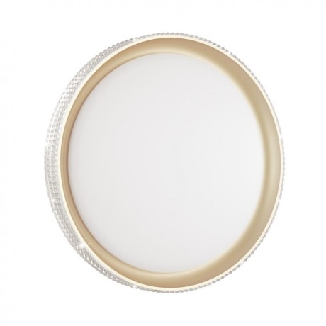 Настенно-потолочный светильник светодиодный для ванной с пультом регулировкой цветовой температуры и яркости ночным режимомShiny 3054/DL IP43