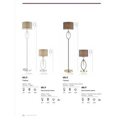 Интерьерная настольная лампа Neoclassi 4515/1T