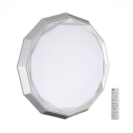 Светильник LED 48Вт 3000-6000К D435 IP43 пульт ДУ Sonex VAXIN 7671/DL