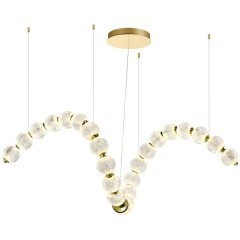 Люстра подвесная Odeon Light 5008/92L CRYSTAL светодиодная LED 92W