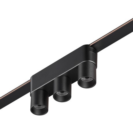 359477 Трековый ременный светодиодный SMART светильник c доп. механическим перекл. цветности Novotech EASY CRI90+ 3000-6000К 255Лм 38° 6W TUYA, Алиса, Wi-Fi