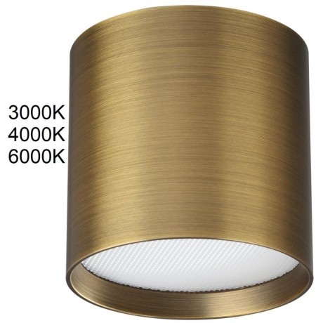 Потолочный светильник IP20 LED 8W 480Лм 3000K/4000K/6000K 120° 220-240V OBEN 7128/8CL