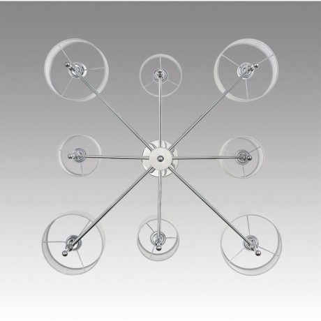 Люстра потолочная E14 Lumion LATTI 6589/8C