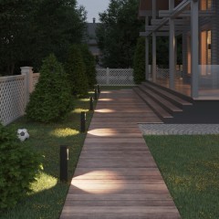 Уличный светильник IP65 LED 14W 4000K Odeon Light GALA 6658/14GL