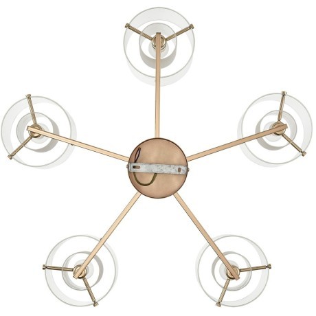 Люстра потолочная E14 Lumion VERDI 6587/5C