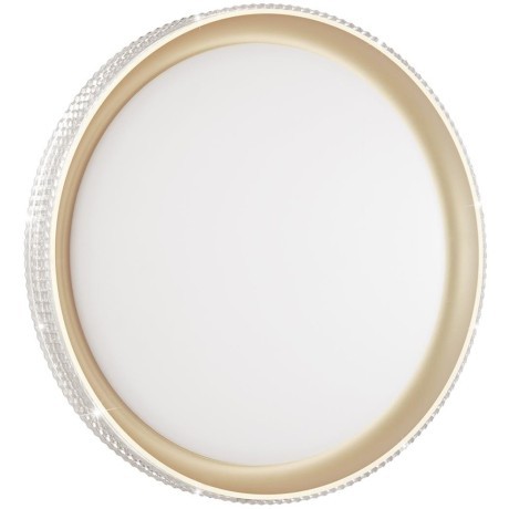 Настенно-потолочный светильник светодиодный для ванной с пультом регулировкой цветовой температуры и яркости ночным режимомShiny 3054/EL IP43