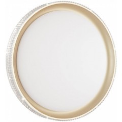 Настенно-потолочный светильник светодиодный для ванной с пультом регулировкой цветовой температуры и яркости ночным режимомShiny 3054/EL IP43