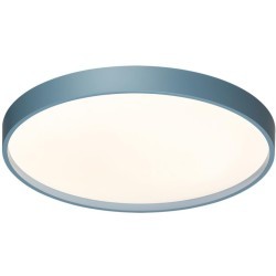 7745/DL COLOR SN Светильник светодиодный потолочный пластик/белый/синий LED 48Вт 3000-6000К D380 IP43 пульт ДУ MAVIC