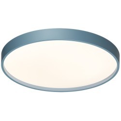 7745/DL COLOR SN Светильник светодиодный потолочный пластик/белый/синий LED 48Вт 3000-6000К D380 IP43 пульт ДУ MAVIC