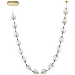 Подвесной дизайнерский светильник Odeon Light LED 64W 4000K 3520Лм CRYSTAL 5008/64L