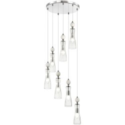 8268/7A Люстра каскадная Е14 280W 220V Lumion EMILY