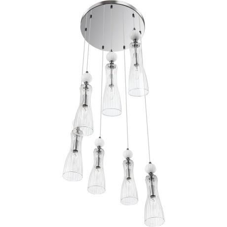 8268/7A Люстра каскадная Е14 280W 220V Lumion EMILY