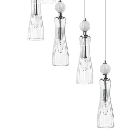 8268/7A Люстра каскадная Е14 280W 220V Lumion EMILY