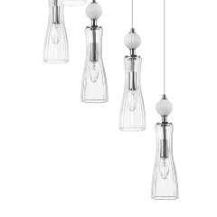 8268/7A Люстра каскадная Е14 280W 220V Lumion EMILY