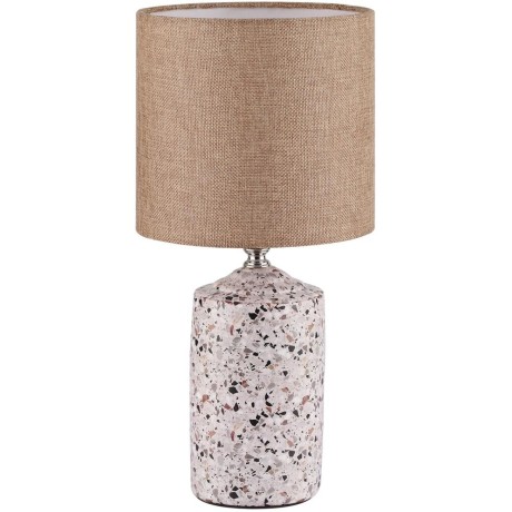 8141/1T MODERNI LN25 бежевый/коричневый, керамика/текстиль Настольная лампа Е27 1*60W 220V TERAZIO