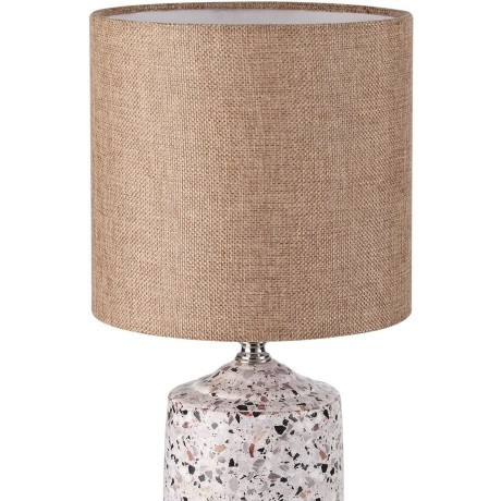 8141/1T MODERNI LN25 бежевый/коричневый, керамика/текстиль Настольная лампа Е27 1*60W 220V TERAZIO