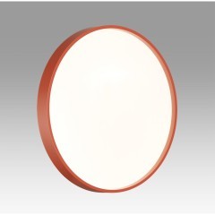 7744/EL COLOR SN Светильник светодиодный потолочный пластик/белый/красный LED 70Вт 3000-6000К D480 IP43 пульт ДУ MAVIC