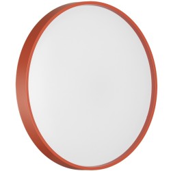 7744/EL COLOR SN Светильник светодиодный потолочный пластик/белый/красный LED 70Вт 3000-6000К D480 IP43 пульт ДУ MAVIC
