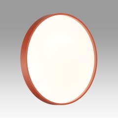 7744/EL COLOR SN Светильник светодиодный потолочный пластик/белый/красный LED 70Вт 3000-6000К D480 IP43 пульт ДУ MAVIC