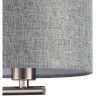8251/2W MODERNI LN25 000 никель/серый, металл/текстиль бра Е14 40W + LED 3W 4000K 220V NIKKI