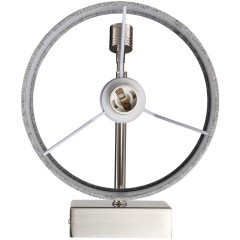 8251/2W MODERNI LN25 000  никель/серый, металл/текстиль бра Е14 40W + LED 3W 4000K 220V NIKKI