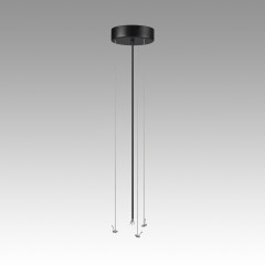 Подвесное крепление для светильника QUASAR LED металл/черный 1,5м СОНЕКС QUASAR 7756 (7758)/L