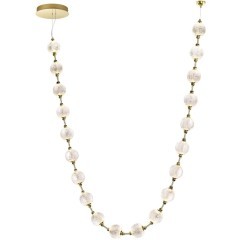 Подвесной дизайнерский светильник Odeon Light LED 80W 4000K 4400Лм CRYSTAL 5008/80L