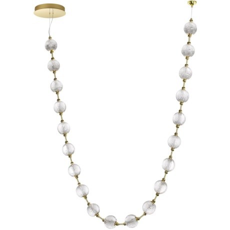 Подвесной дизайнерский светильник Odeon Light LED 80W 4000K 4400Лм CRYSTAL 5008/80L