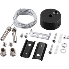 135316 Подвесной комплект (2 троса, 2 крепления, 2 чаши к потолку + шурупы и болты) Novotech VECTOR