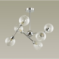  Люстра на штанге E14 6*40W 220V EVERLY 4438/6C