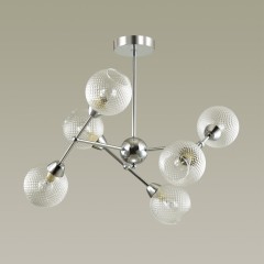  Люстра на штанге E14 6*40W 220V EVERLY 4438/6C